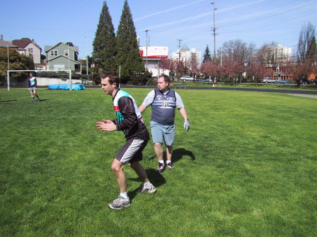 Todd in Portland Metro Aussie Rules Football Match