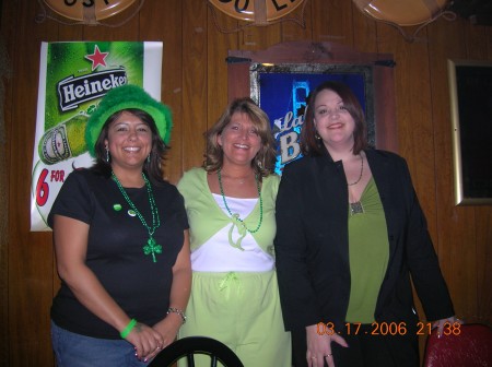 St.Patricks day (Maria Bean, Me and Mariel "Hamlett" Bates