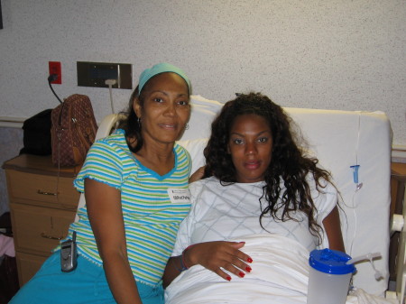 Mom and I before Sierra's birth