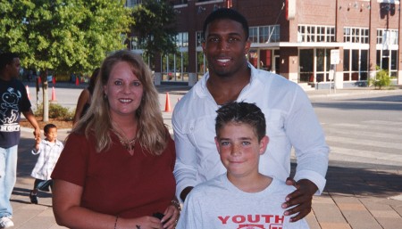 Me, Cameron and Priest Holmes