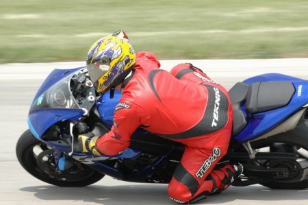 There's nothing like dragging your knee at 130MPH!!