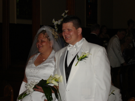 Mr & Mrs. Everett and Jorie Combs