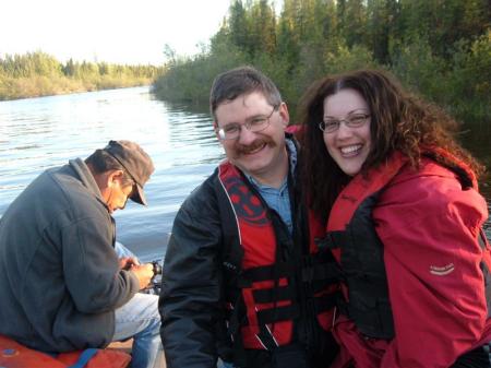 Fishing on the Fond du Lac River