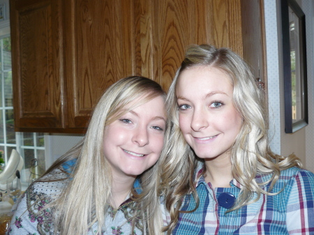 My daughters Madeline and Meghan