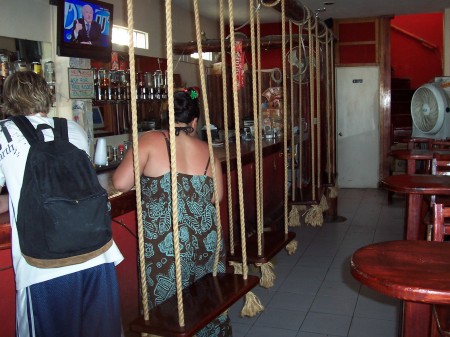 local bar in Cozumel