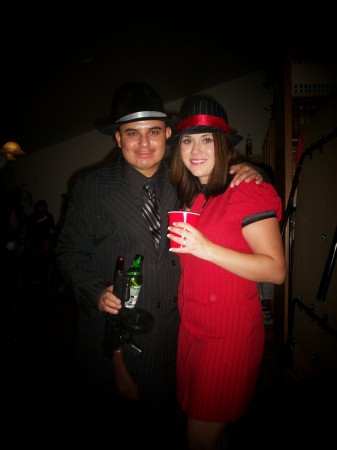 My husband Freddy & Me Halloween 05'
