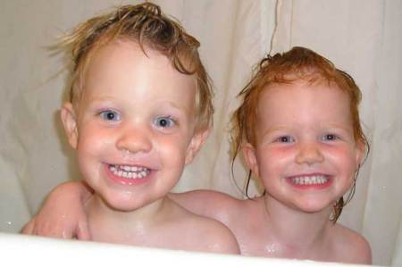 Bathtime! September 2005