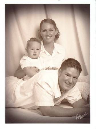 Son  Shane, daughter-in-law Carrie & grandson Zane