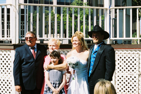 My Family, Dad, Mom, Kaitlynn, Me and Toby