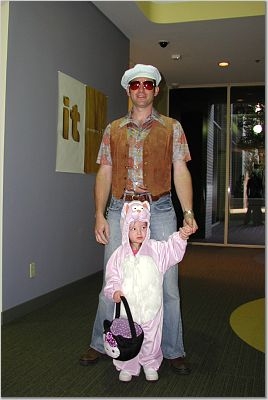 Daddy & Bella - Halloween '05