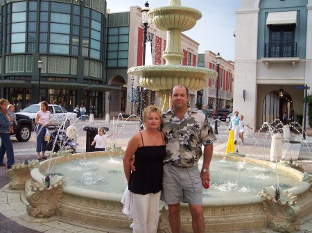 My husband Mike & I in West Palm Beach
