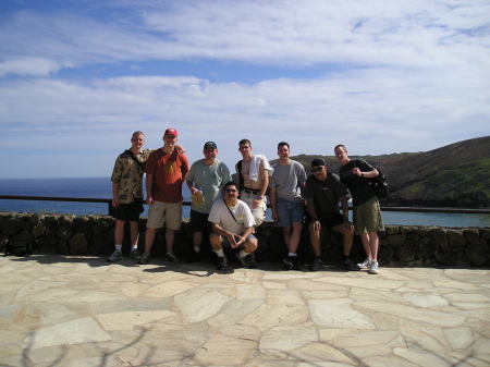 Me and my posse in Hawaii
