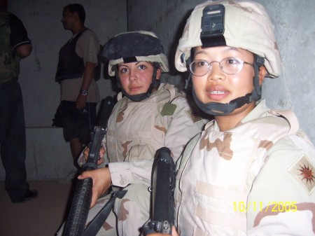 claudia in IRAQ!!