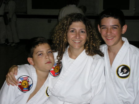 Karate Kids - Gina, Jordan & Jon