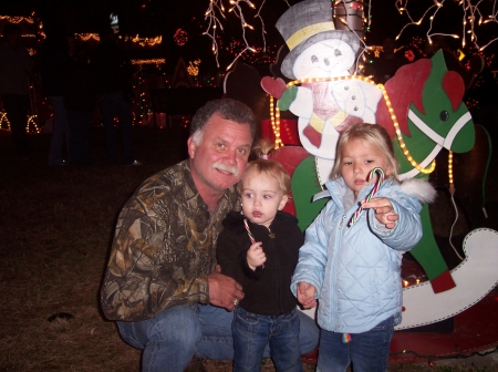 Grandpaw Tim and girls