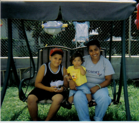 This is my FAMILY. Zachariah,me,and Jakelin