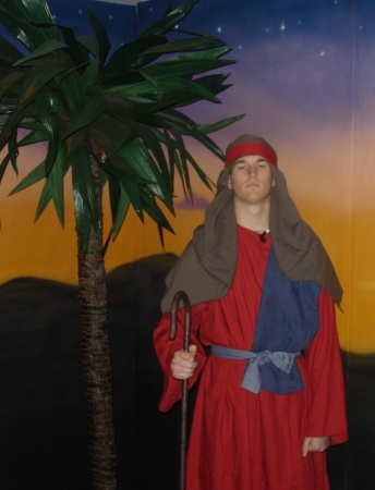 Steven as "Boaz, the shepherd".