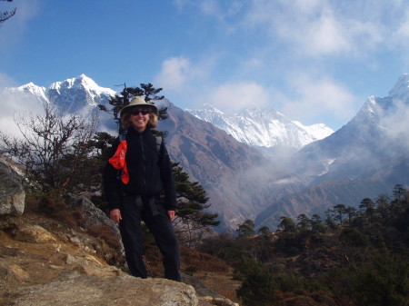 Maureen in Nepal