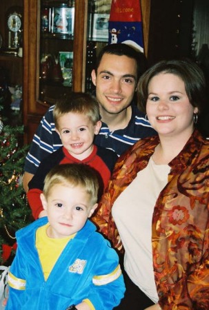 My Daughter Shawna and family, Christmas 2005