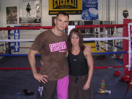 Me and Rich Franklin!!
