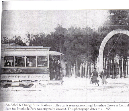 Athol & Orange Trolley Car - 1895