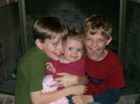 Allison's kids, Austin, Hailey and Colton