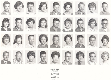 Eighth Grade Class of 1962