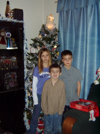 Christmas 2005 my 3 children