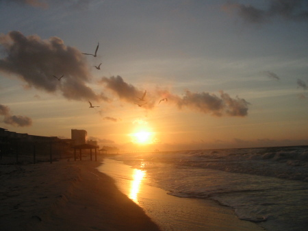 The glory of the sunrise - Gulf, 2004