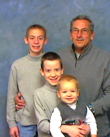 My Dad, Wes, Eyrik and Lawson