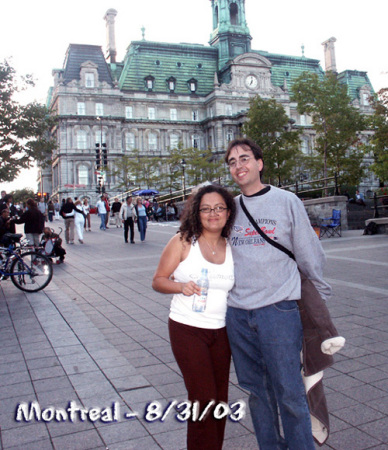 Eric and Jazmin in Montreal 2003