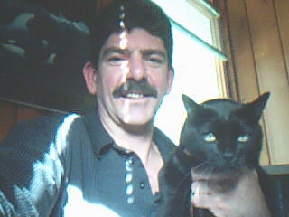 My cat and I, 2006