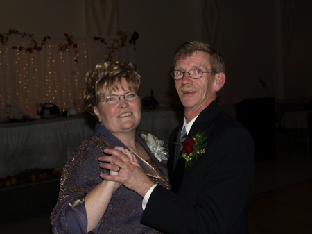 ken & I dancing after 30 years of marriage at our daughter's wedding,oct.6,2007