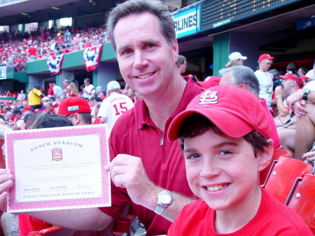 Final Game at Busch Stadium, 10.2.05