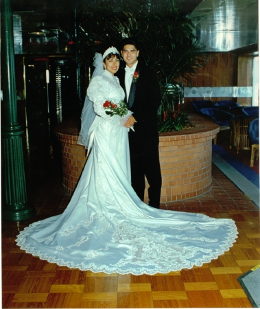 Our Cruise Ship Wedding 1993