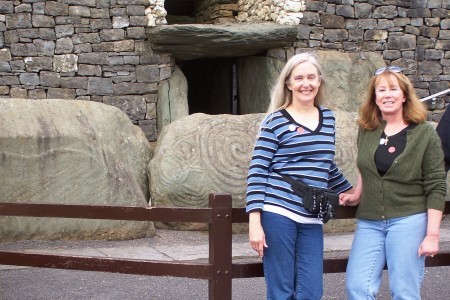 Karen and I at Newgrange, County Meath, Ireland Oct 2007