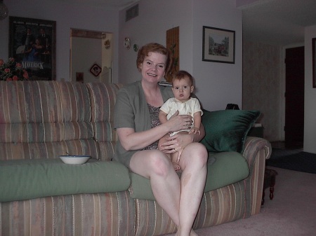 My Grandaughter Arianna and I August 2003