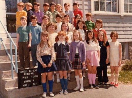 lowell street school grade 4 1970-1971