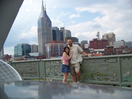 Rob and I in Nashville, TN