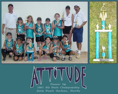 Kathy's 8U Travel Team 2005 "Attitude"