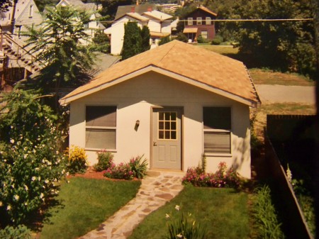 BACK YARD TO GARAGE