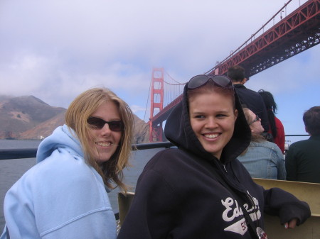 Heather & her cousin Nikki in San Francisco 2007