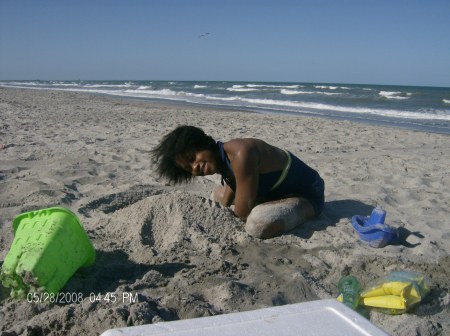 Ahria at the Beach in FL