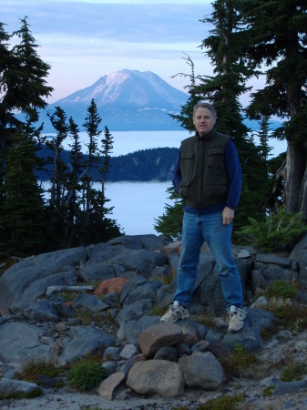 Mt. Adams from Goat Rocks, WA