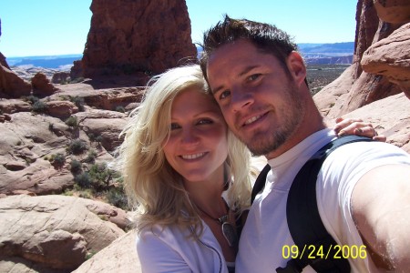 hiking in Moab!