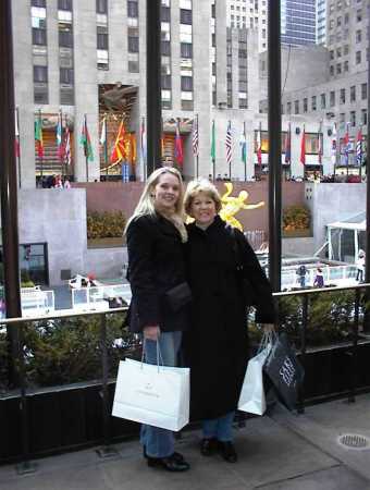 me and Mom in New York City!