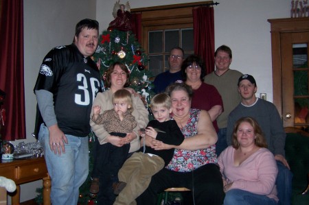 My family at Christmas 2004 at my house in PA
