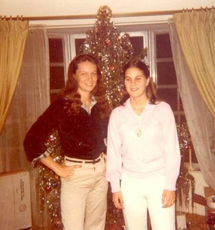 Donna Perry and I, oh probably 1977