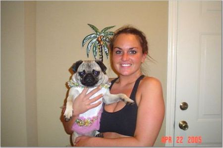 My favorite thing in the world- my Pug!