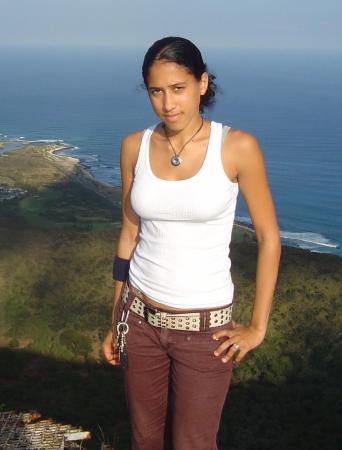 My other Beautiful Daughter on top of Koko Head Crater